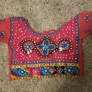 Rajasthani crop top